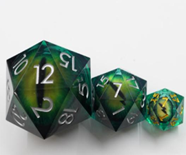 Liquid Core Dragon Eye D20 50 Mil