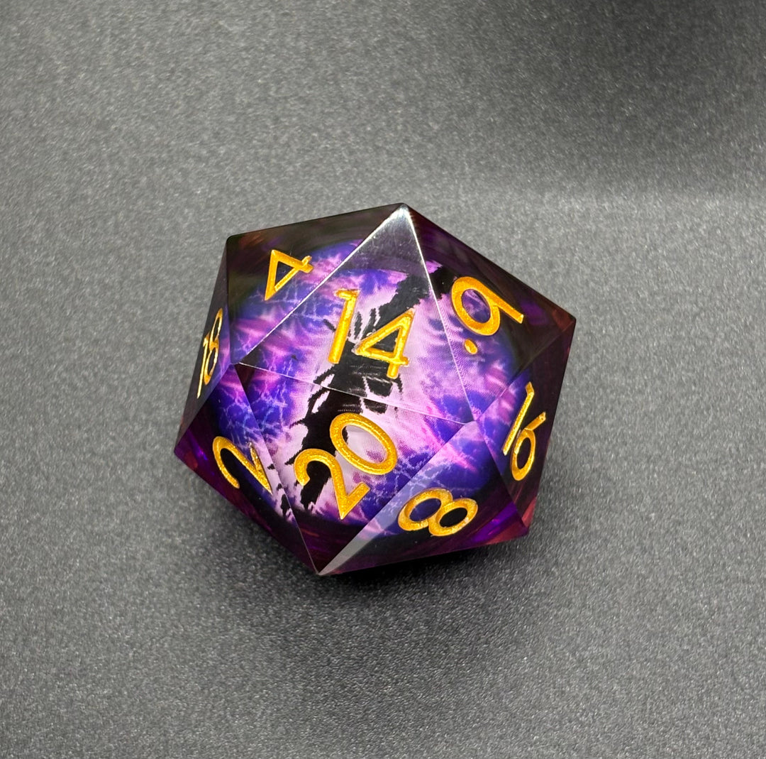 Liquid Core Dragon Eye D20 33 Mil