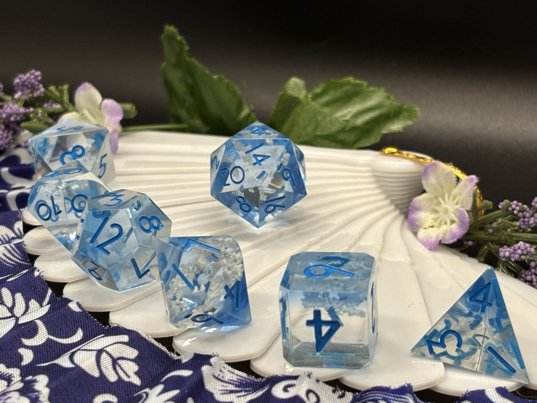 Sharp Edge Spring Dice Sets
