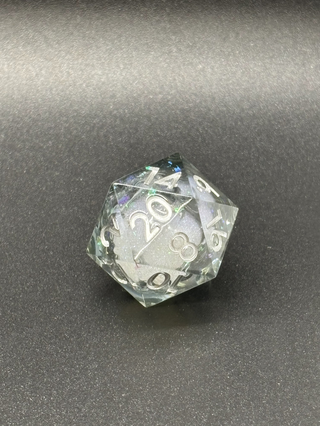 Liquid Core Glitter Dice Set