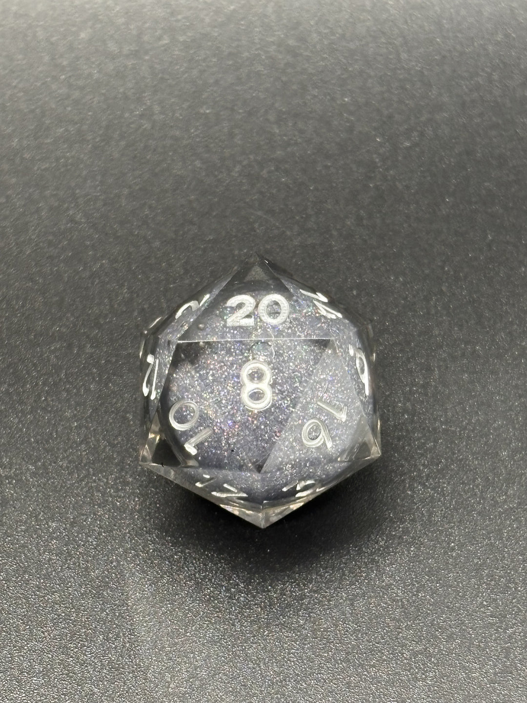 Liquid Core Glitter Dice Set