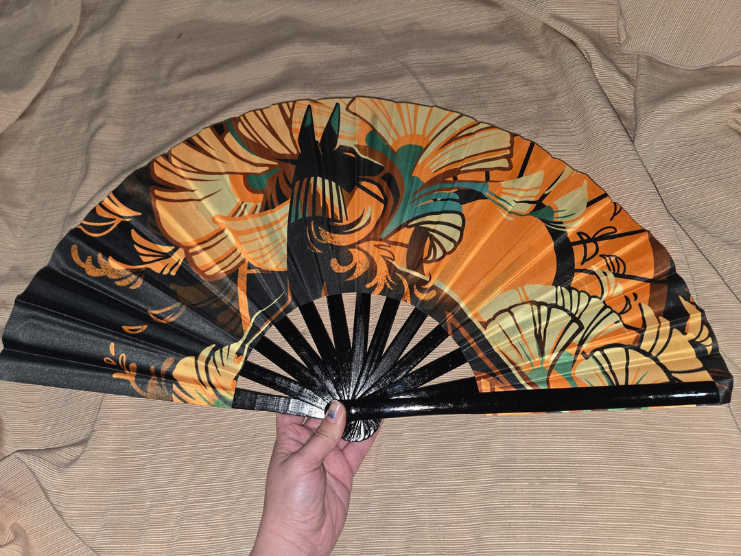 Floral Frolic Fans