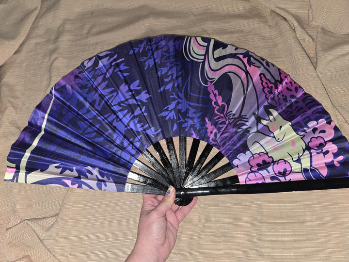 Floral Frolic Fans