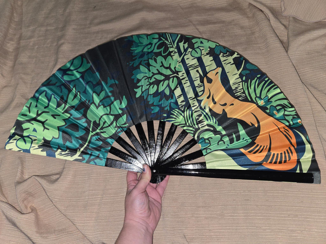 Floral Frolic Fans