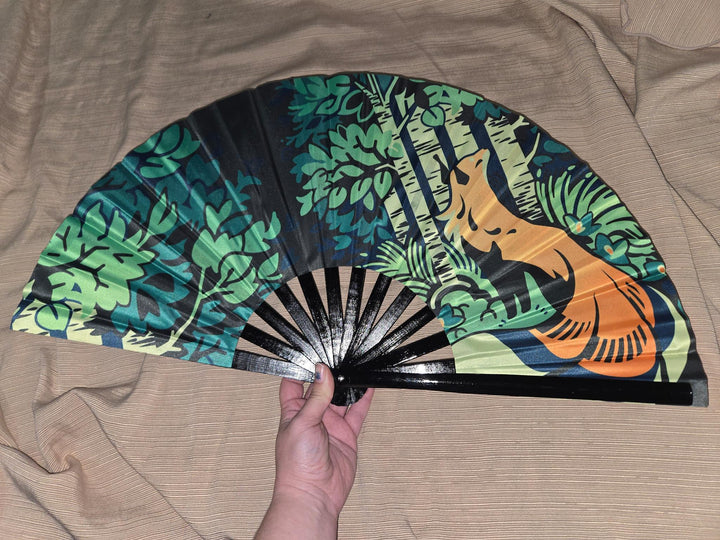 Floral Frolic Fans