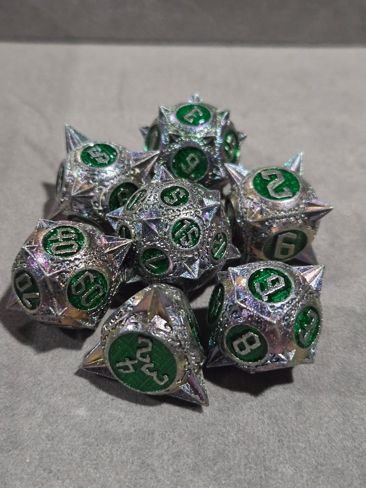 Morning Star Metal Dice