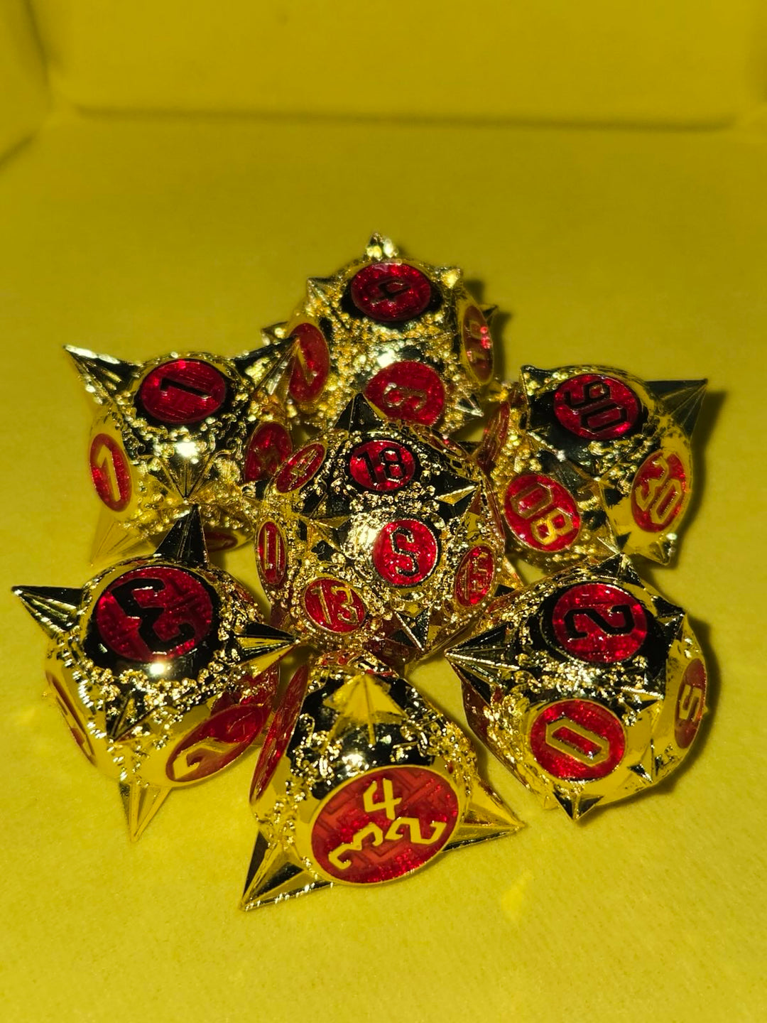 Morning Star Metal Dice
