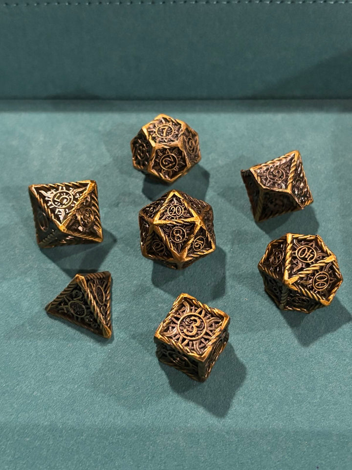 Sun Metal Dice