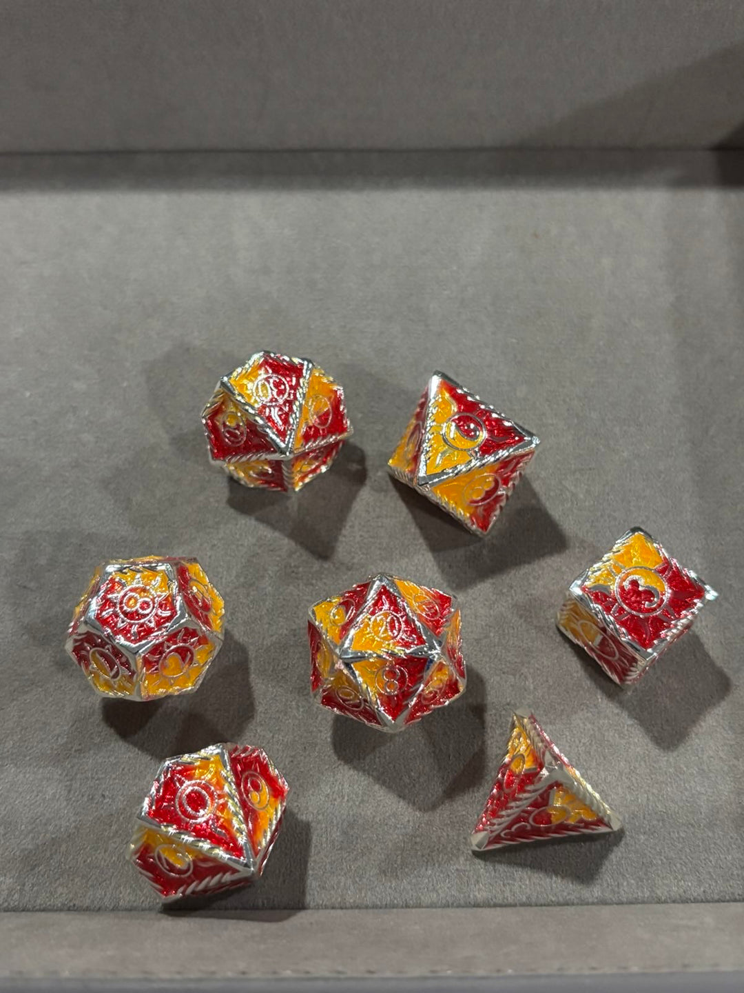 Sun Metal Dice