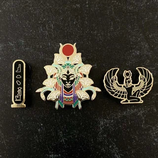 BV Enamel Egyptian God Sets