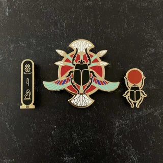 BV Enamel Egyptian God Sets