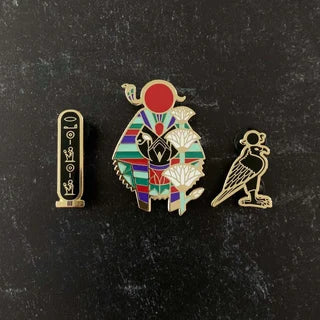BV Enamel Egyptian God Sets