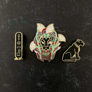 BV Enamel Egyptian God Sets