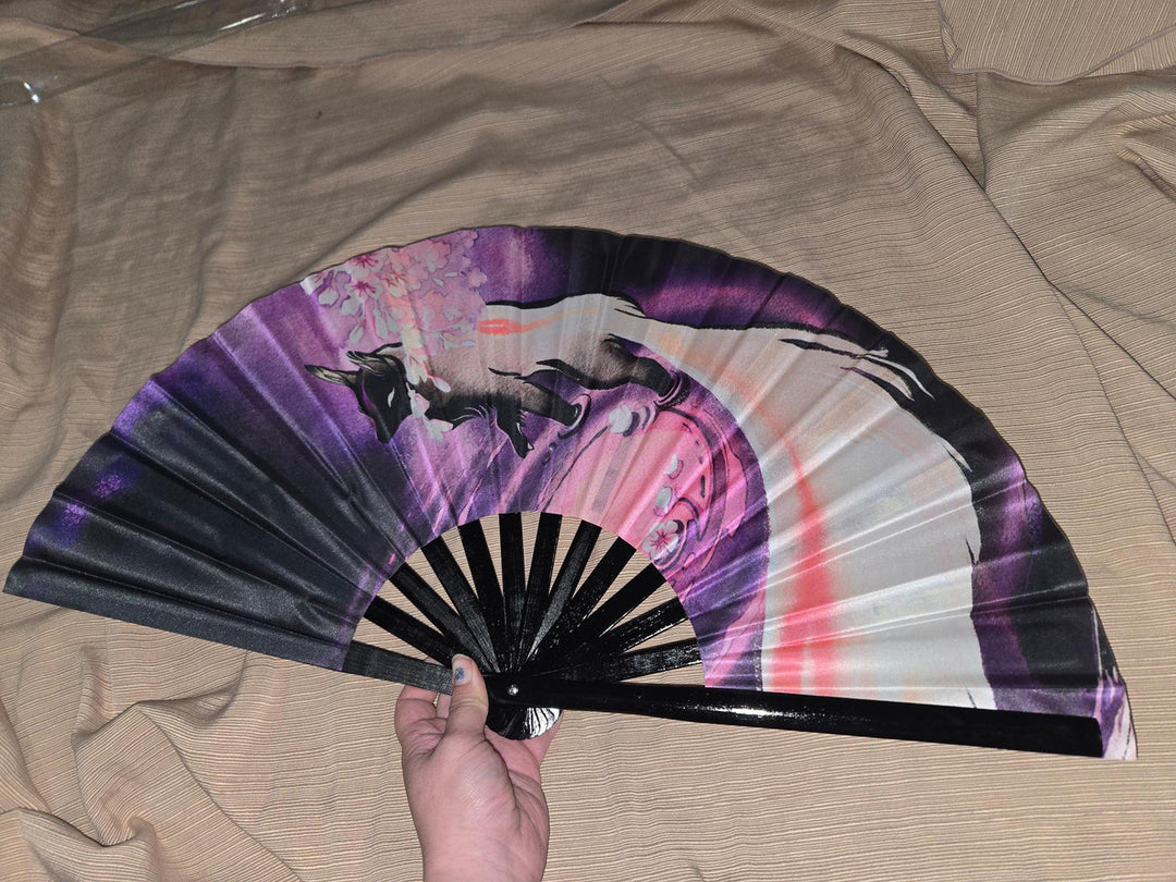 Floral Frolic Fans
