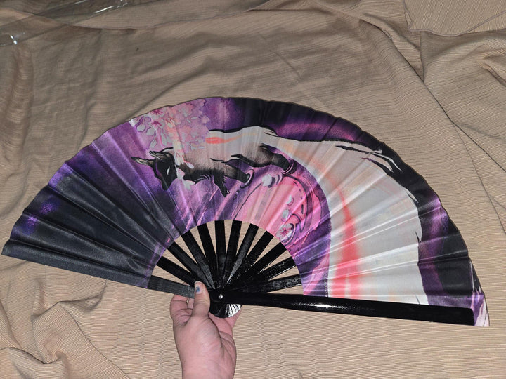 Floral Frolic Fans