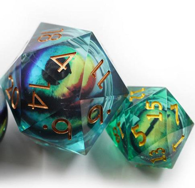 Liquid Core Round Eye D20 33 Mil