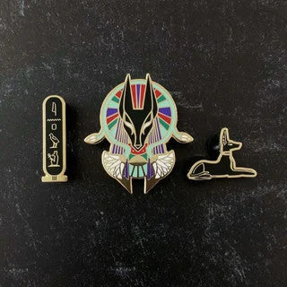 BV Enamel Egyptian God Sets