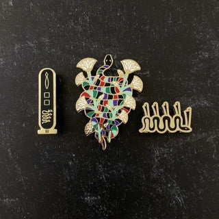 BV Enamel Egyptian God Sets
