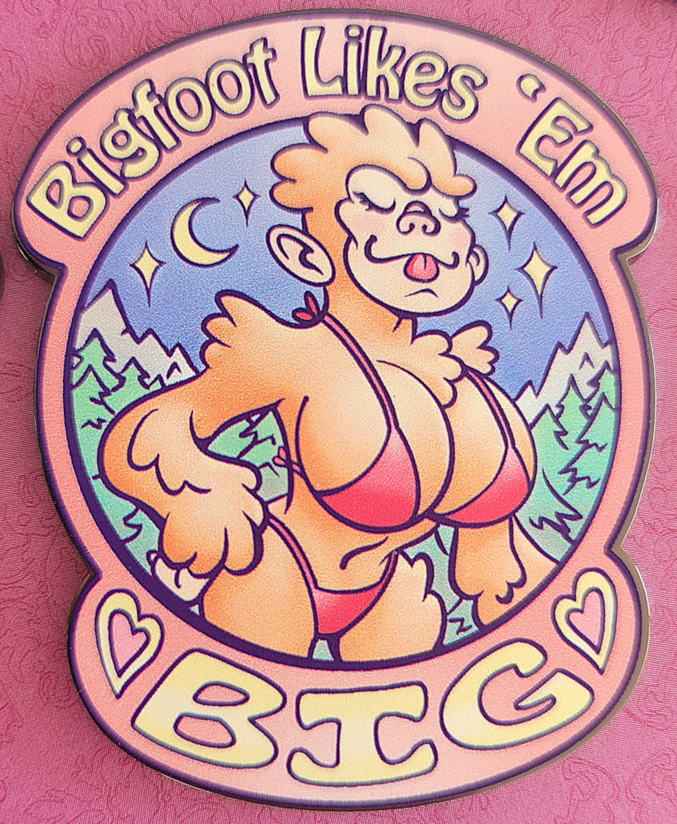 GE Curvy Cryptids UV Pins