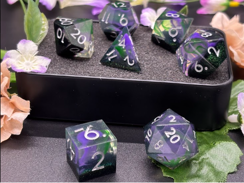 Purple Green Vapor Sharp Edge Set