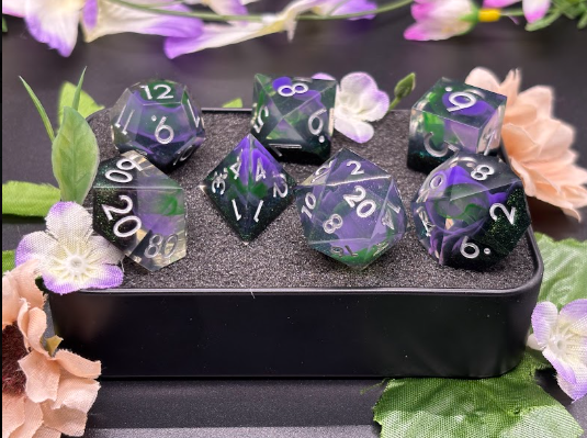 Purple Green Vapor Sharp Edge Set