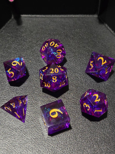 Dark Purple Prism Sharp Edge Set