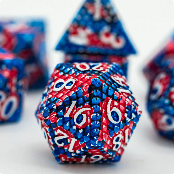 Dragon Scale Metal Dice