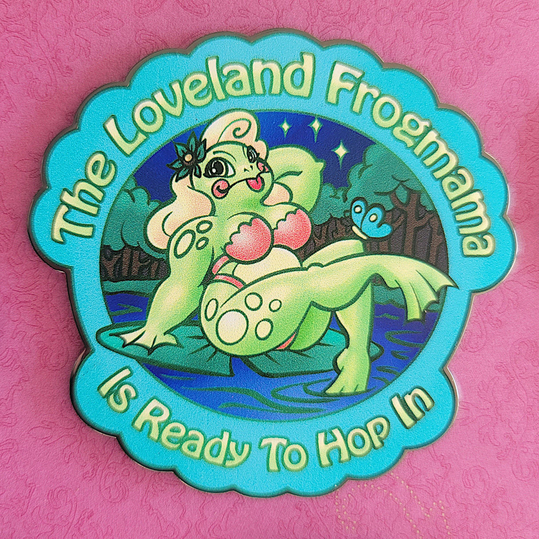 GE Curvy Cryptids UV Pins