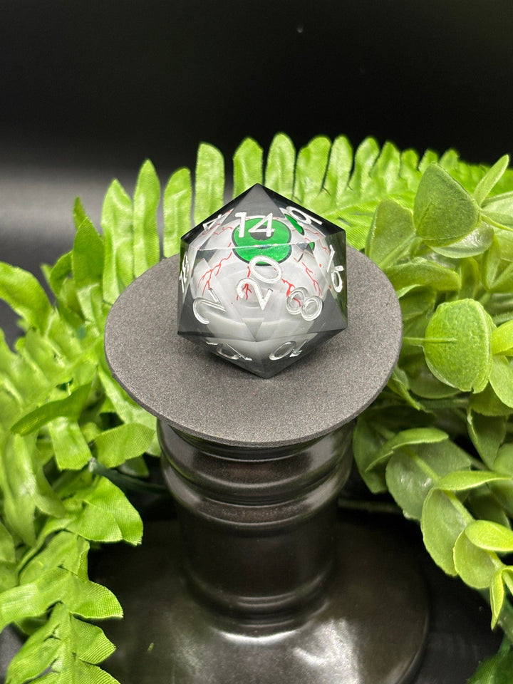 Green Bloodshot Round