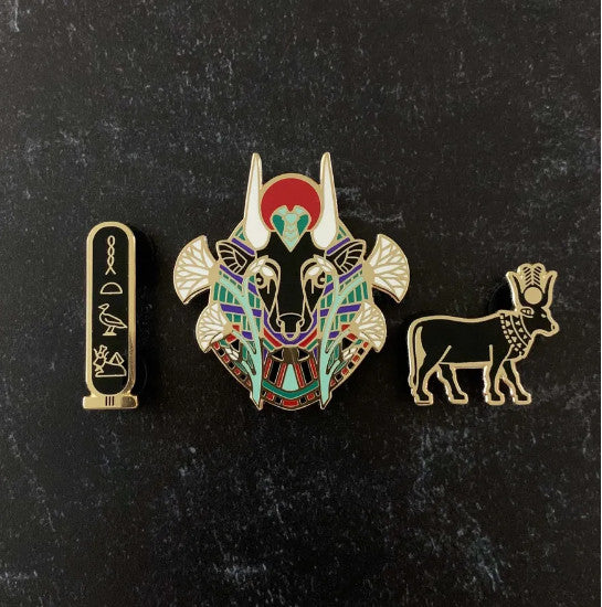 BV Enamel Egyptian God Sets