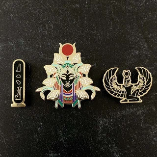 BV Enamel Egyptian God Sets