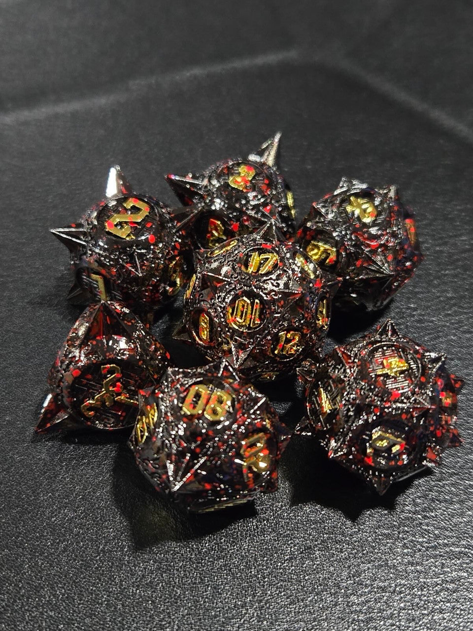 Black Bloodsplatter Morning Star