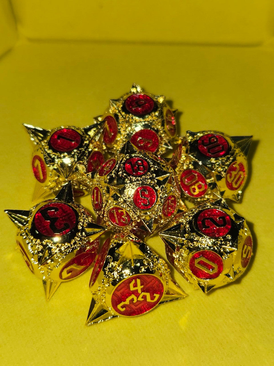 Gold Red Morning Star