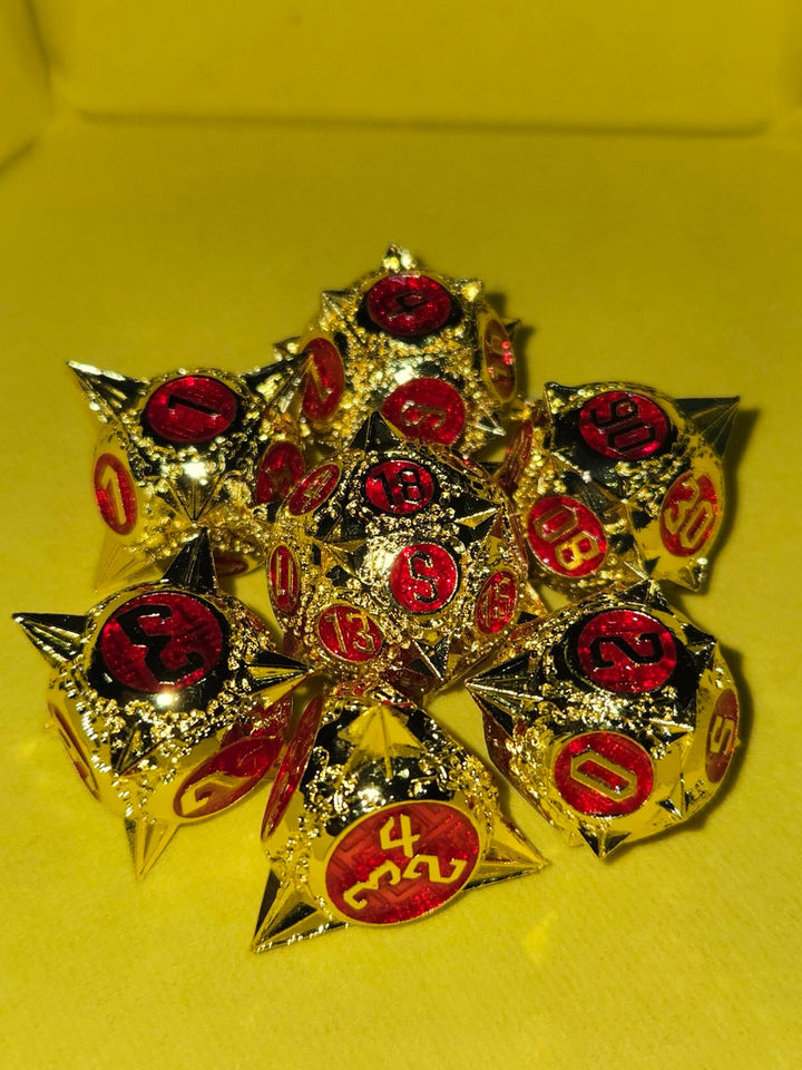 Gold Red Morning Star