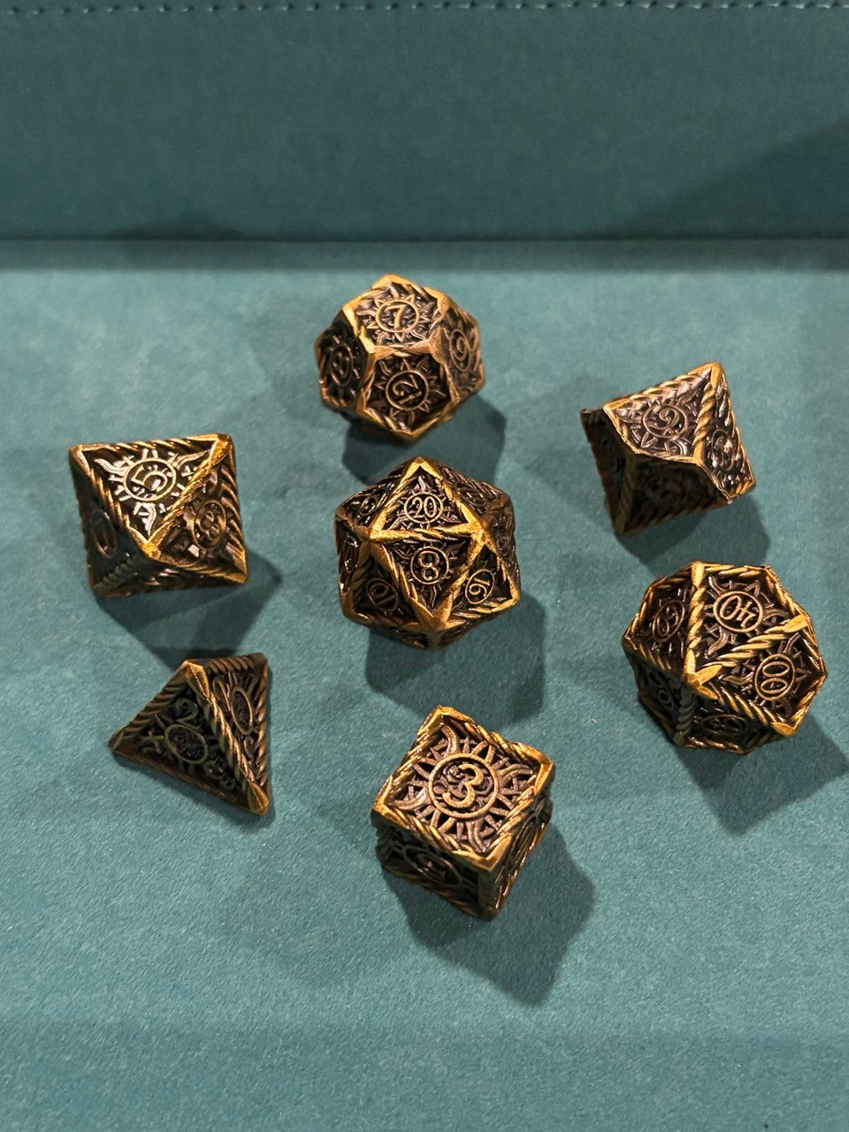Antique Gold Sun