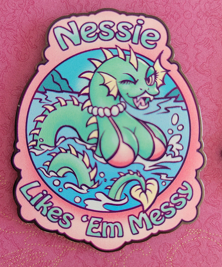 GE Curvy Cryptids UV Pins