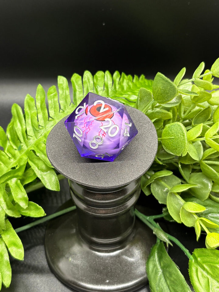 Orange Bloodshot Round