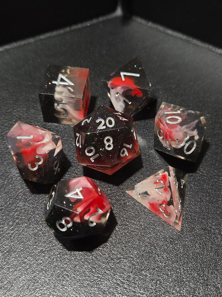 Orange White Vapor Sharp Edge Set