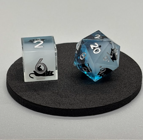Resin Cat Dice