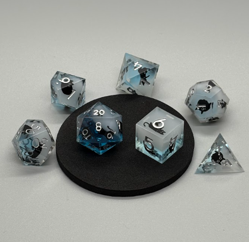 Resin Cat Dice