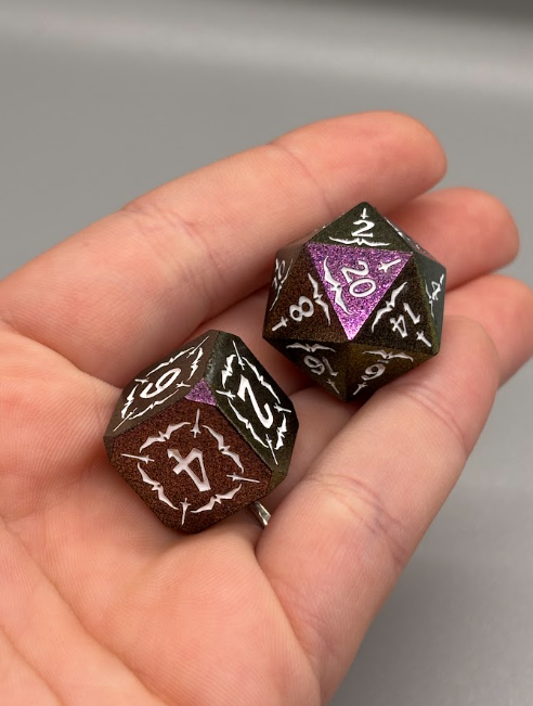 Purple Shimmer Shift Metal Set