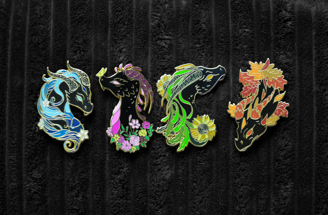 Seasons of the Dragon: winter, spring, summer, fall