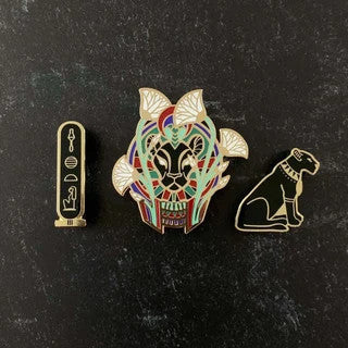 BV Enamel Egyptian God Sets