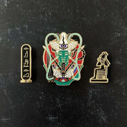 BV Enamel Egyptian God Sets