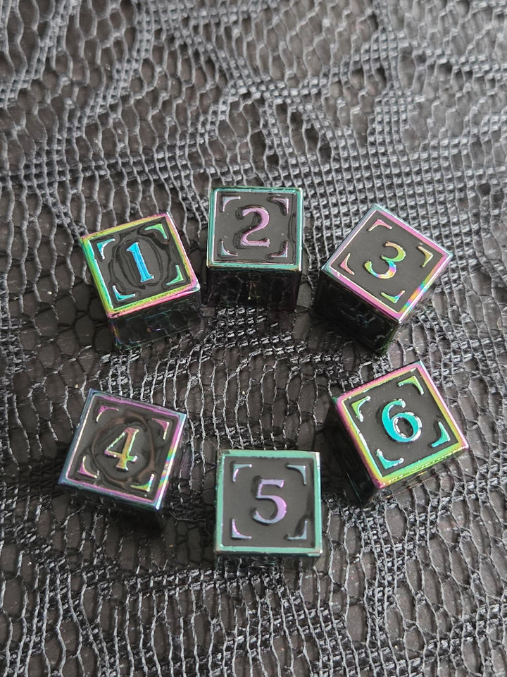 Metal D6 Set Anodized Frame
