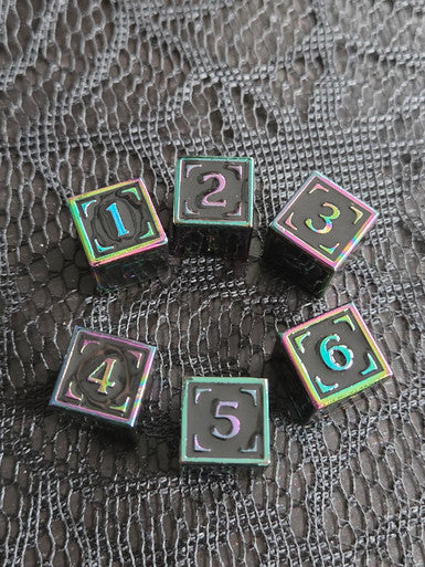 Metal D6 Set Anodized Frame