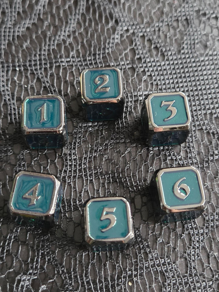 Metal D6 Set Green